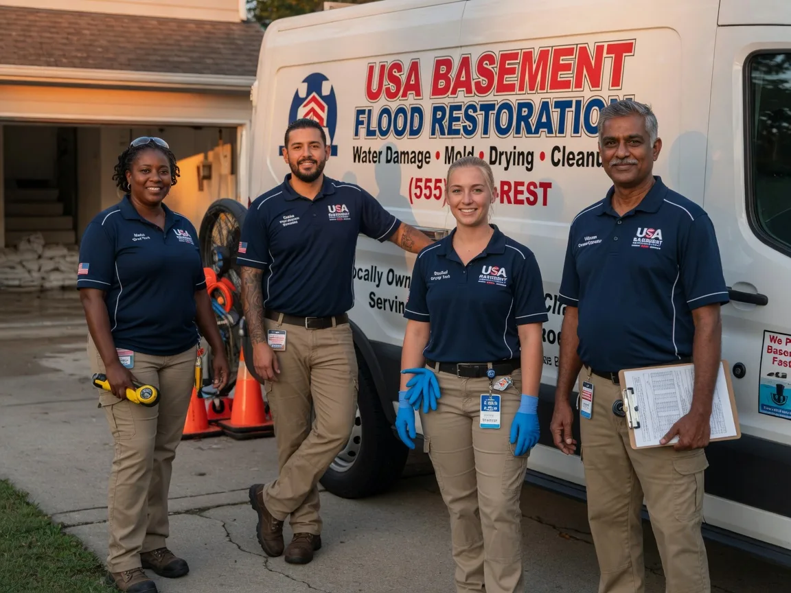Basement Flood Cleanup company in Vivian, LA